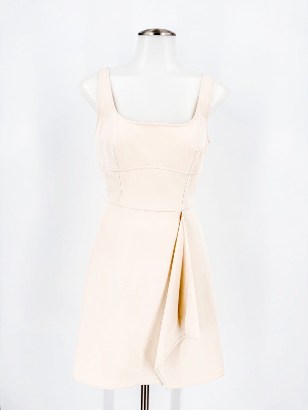 Gianni Bini NWT Ivory Mini Dress Sleeveless A-Line